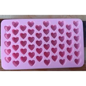 Mini Heart Mold Mini Heart Silicone Mold 55 Cav. Mini Heart Shaped Silicone Mold